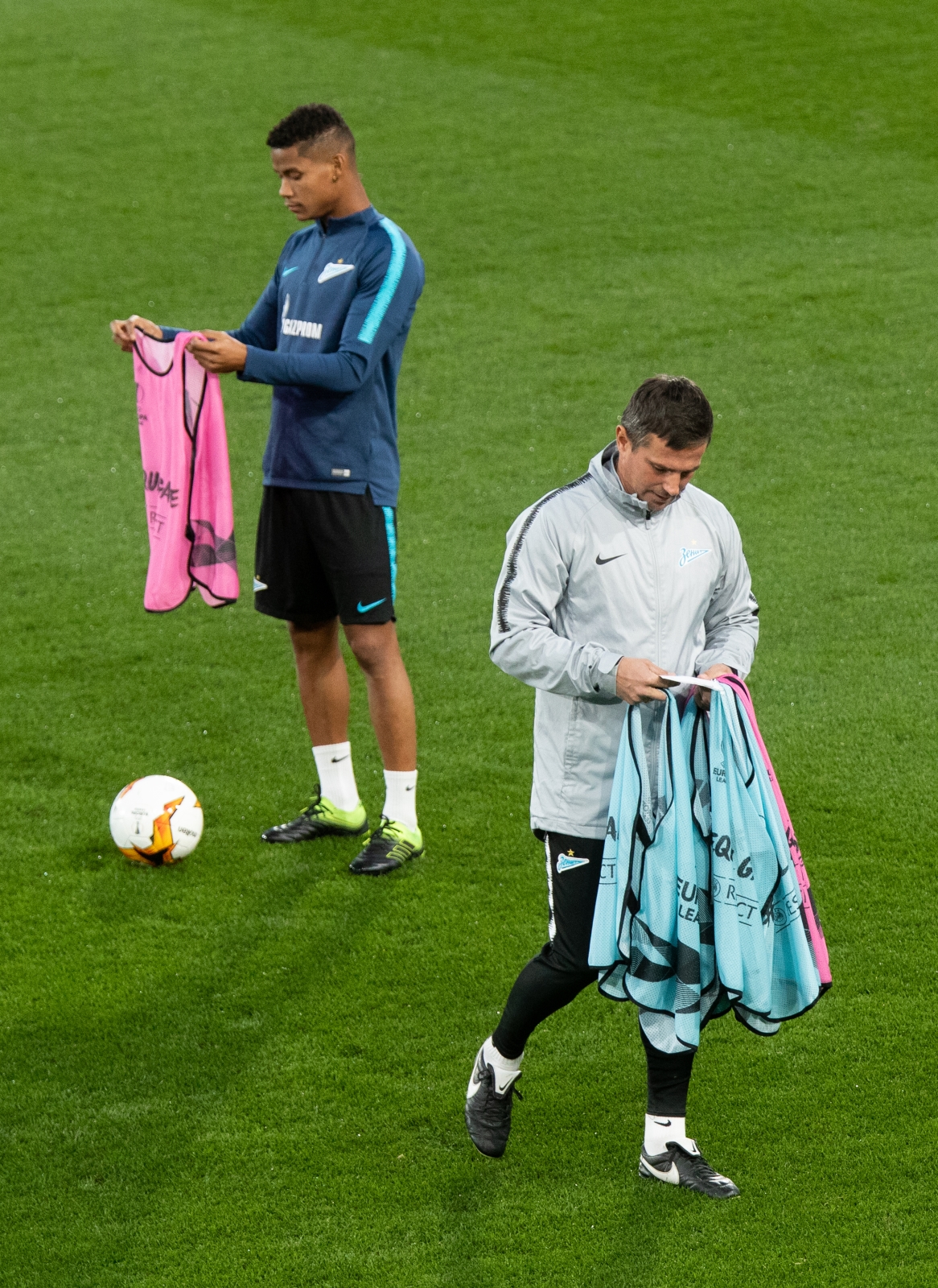 Открытая тренировка «Зенита» перед матчем с «Вильярреалом»