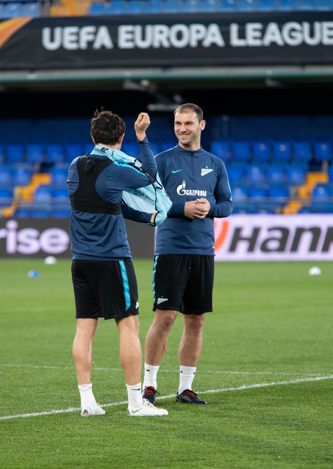 Открытая тренировка «Зенита» перед матчем с «Вильярреалом»