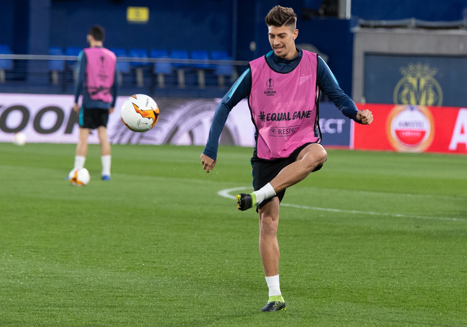 Открытая тренировка «Зенита» перед матчем с «Вильярреалом»