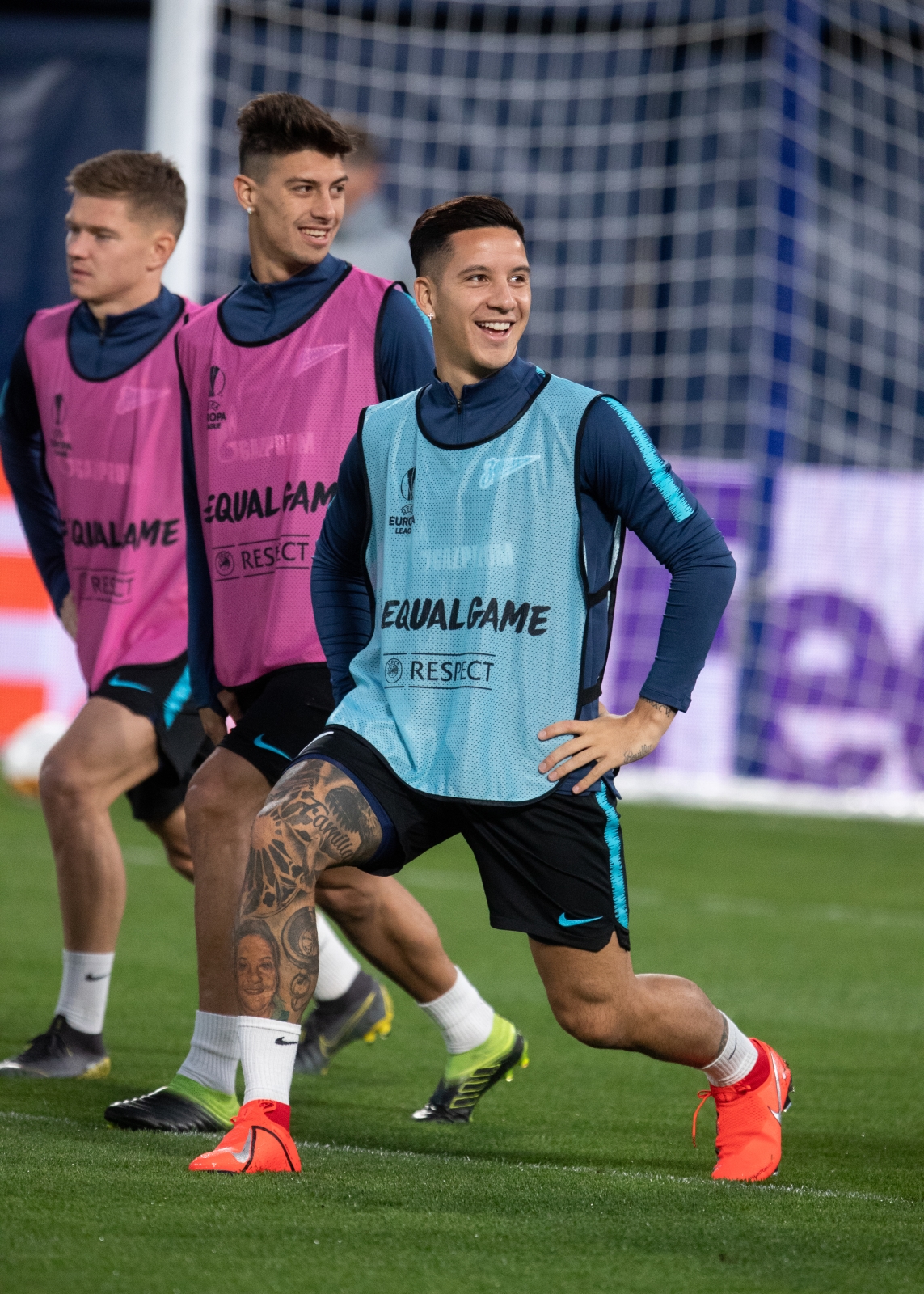 Открытая тренировка «Зенита» перед матчем с «Вильярреалом»