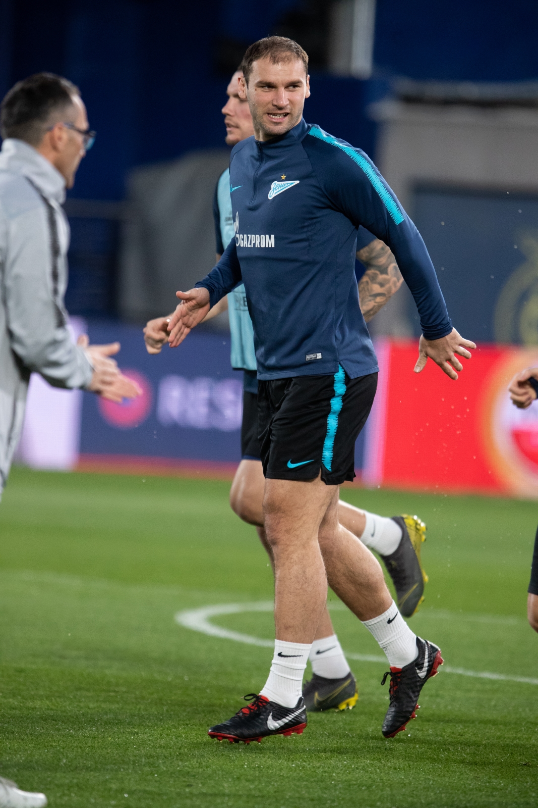 Открытая тренировка «Зенита» перед матчем с «Вильярреалом»