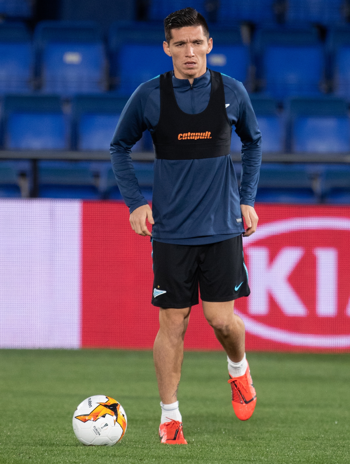 Открытая тренировка «Зенита» перед матчем с «Вильярреалом»