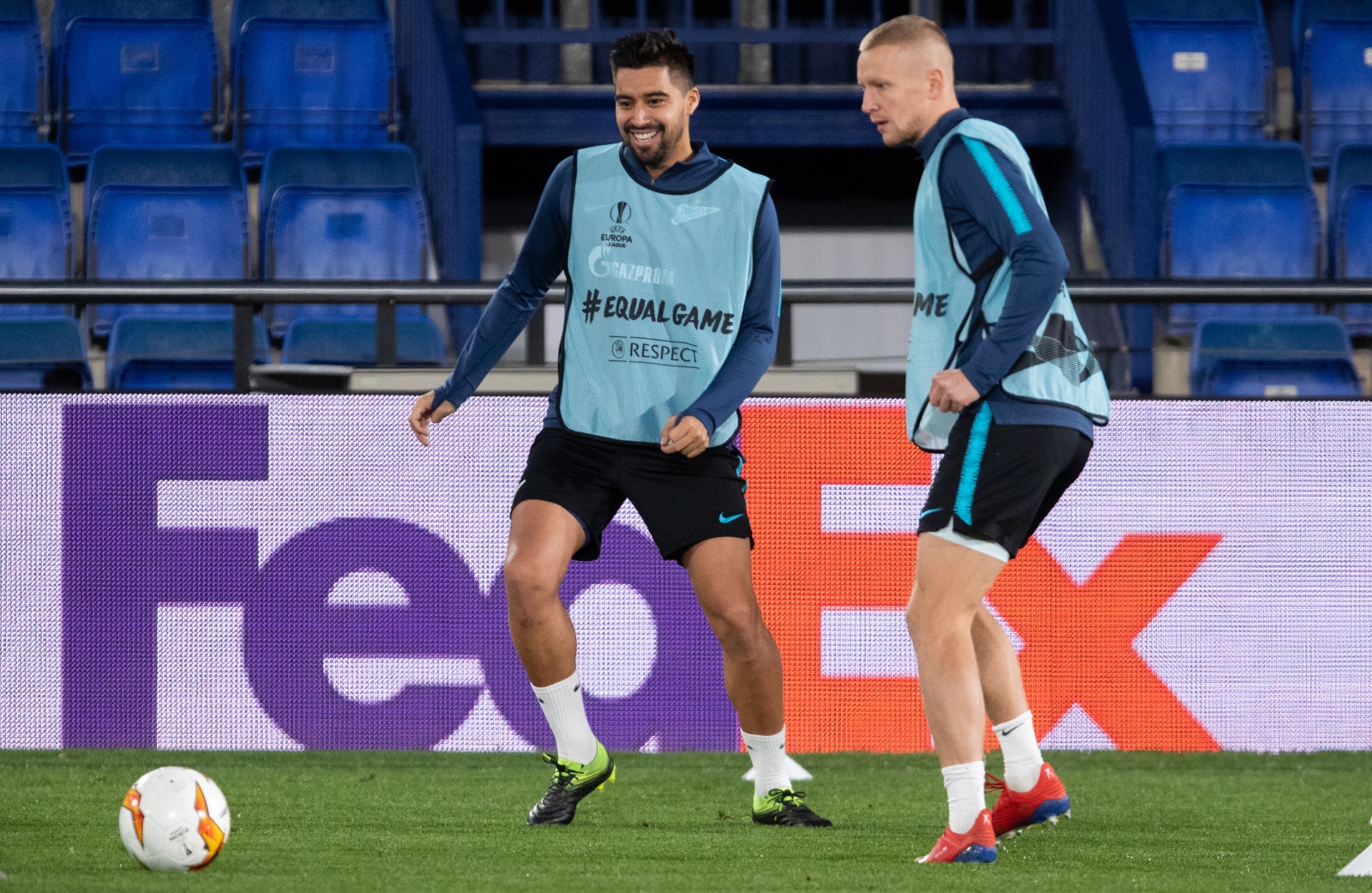 Открытая тренировка «Зенита» перед матчем с «Вильярреалом»