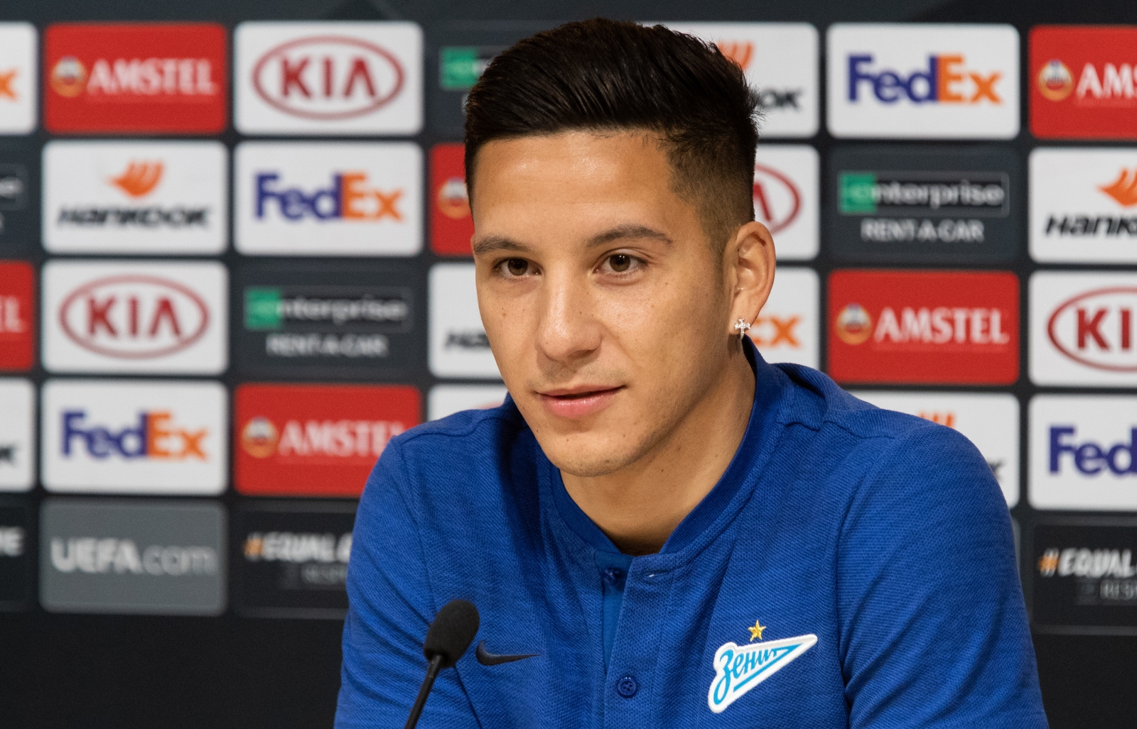 Открытая тренировка «Зенита» перед матчем с «Вильярреалом»