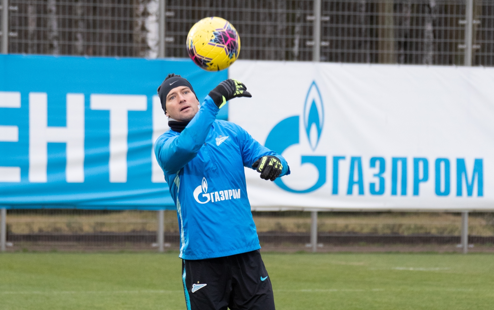 Тренировка «Зенита» перед матчем с «Рубином»