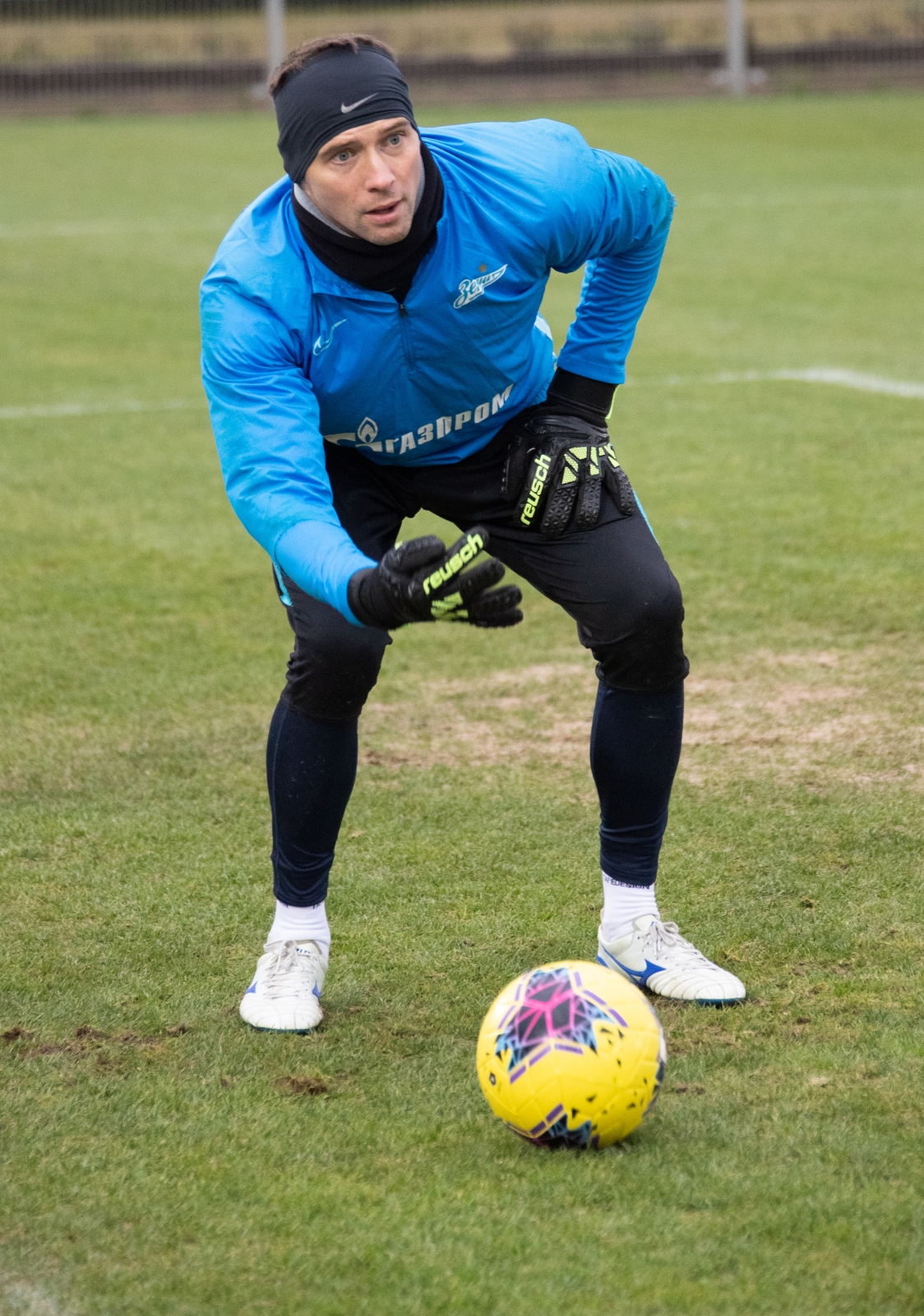 Тренировка «Зенита» перед матчем с «Рубином»