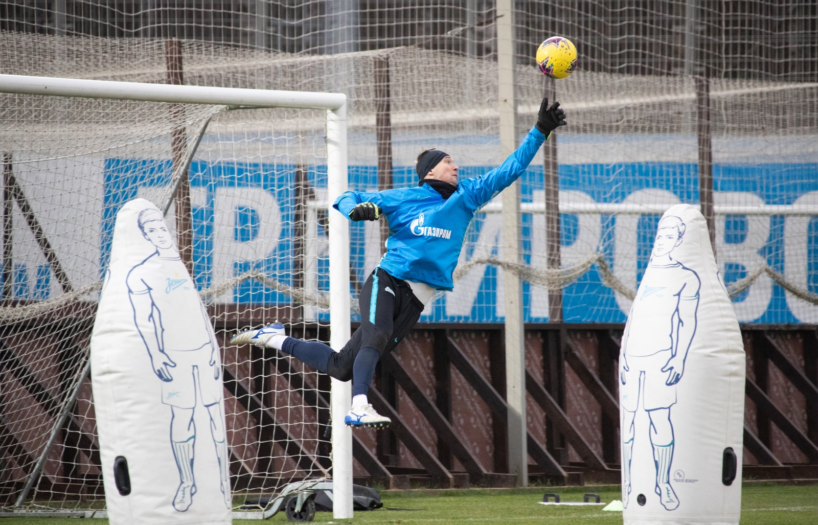 Тренировка «Зенита» перед матчем с «Рубином»