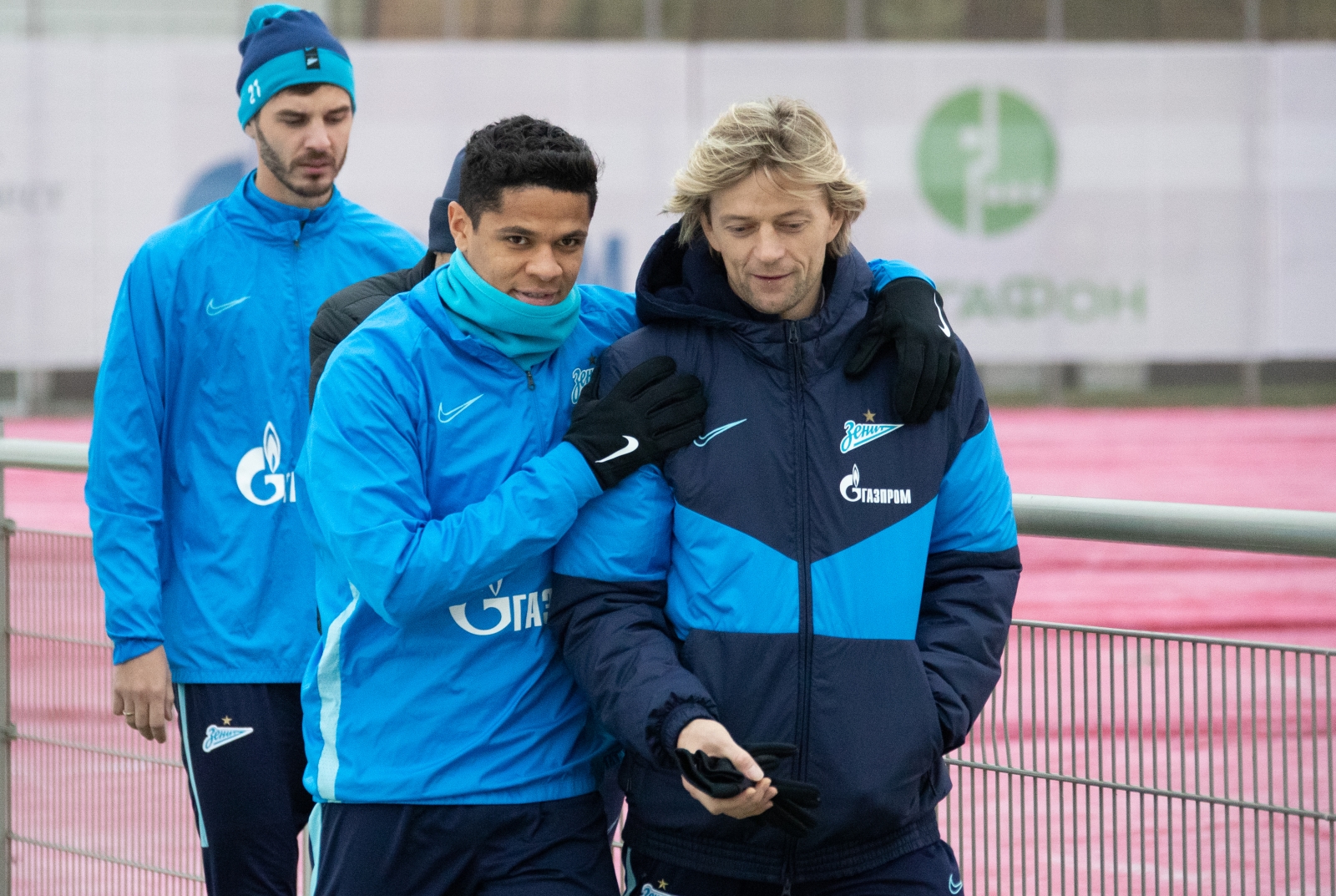 Тренировка «Зенита» перед матчем с «Рубином»