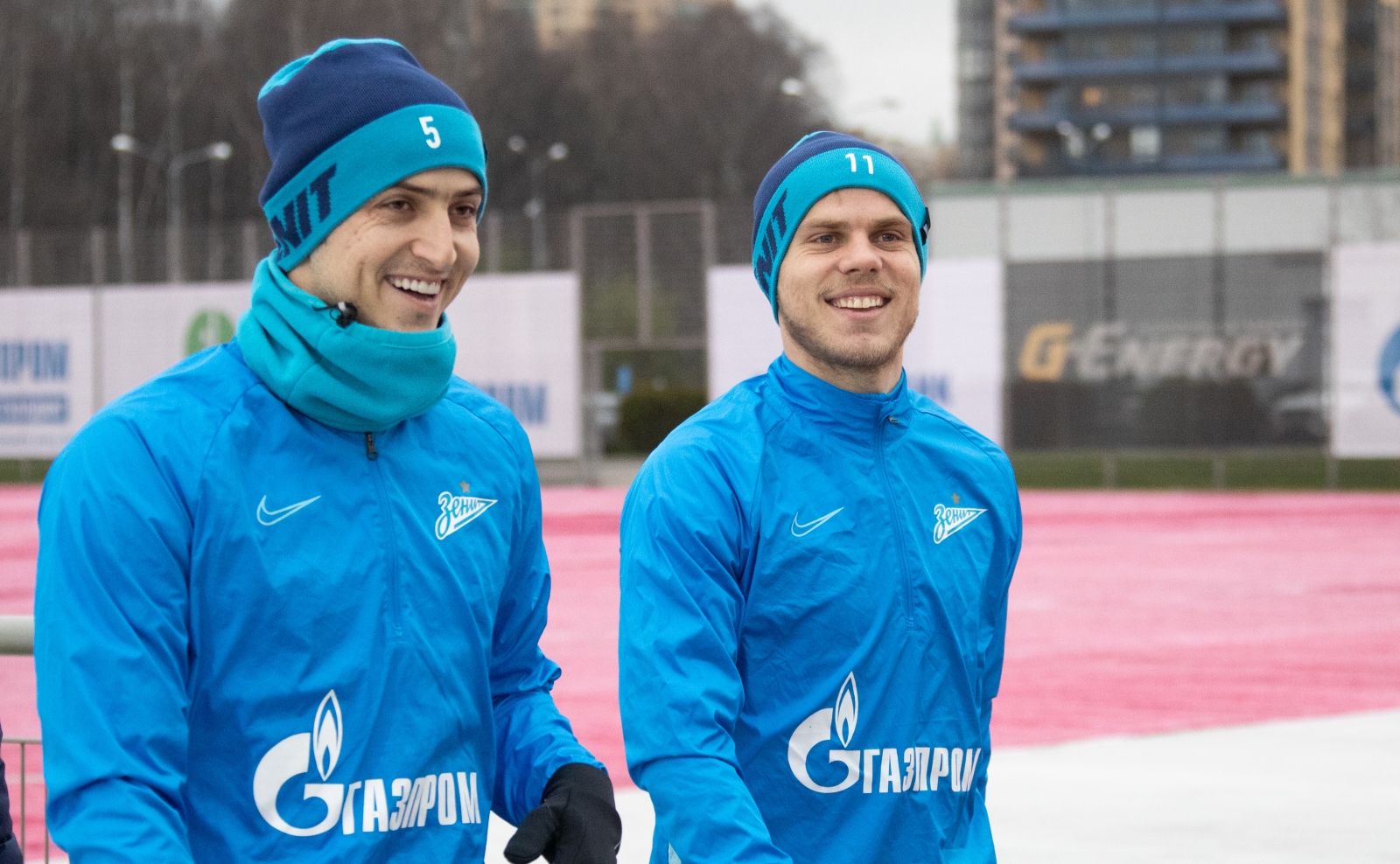 Тренировка «Зенита» перед матчем с «Рубином»