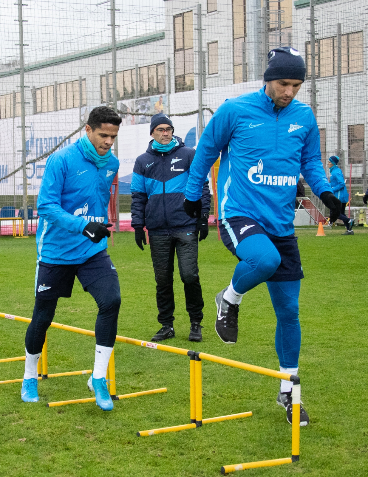 Тренировка «Зенита» перед матчем с «Рубином»