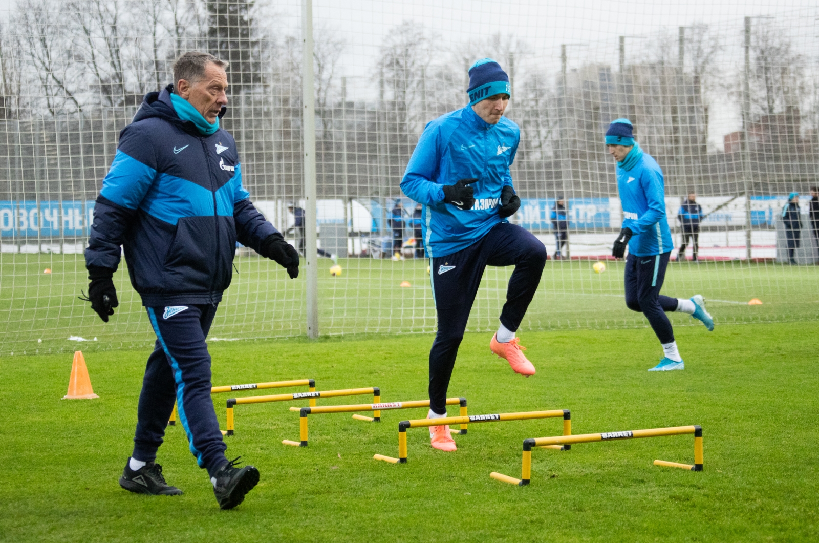Тренировка «Зенита» перед матчем с «Рубином»