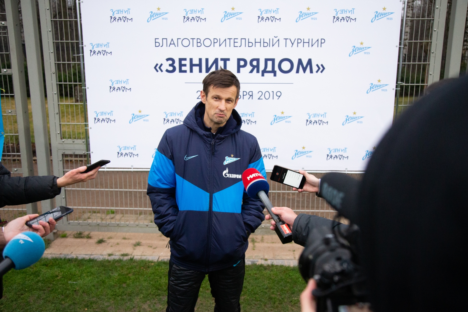 Пресс-конференция «Зенита» перед матчем с «Рубином»