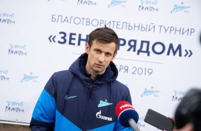 Пресс-конференция «Зенита» перед матчем с «Рубином»