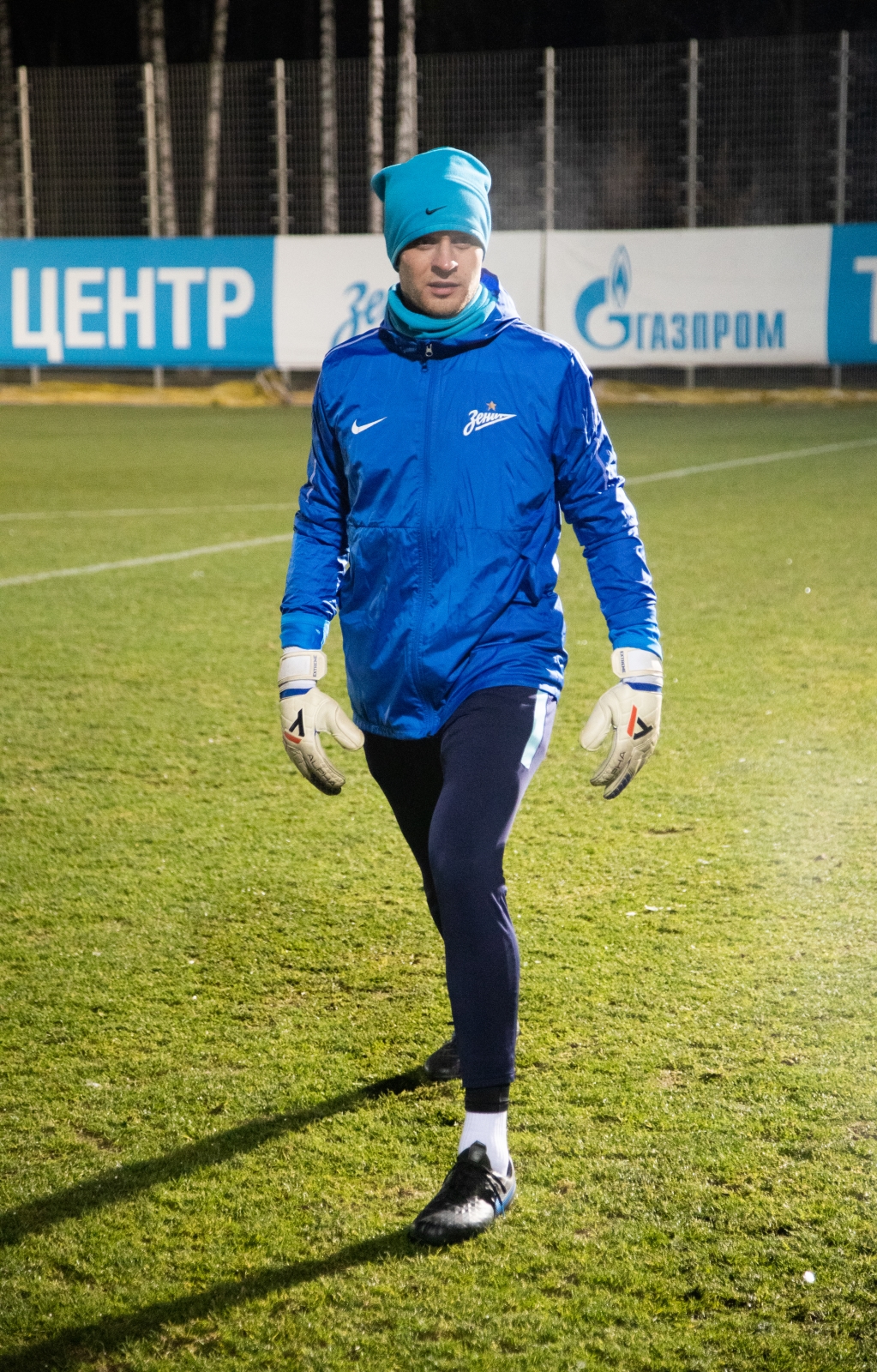 Открытая тренировка «Зенита» перед матчем с «Лионом»