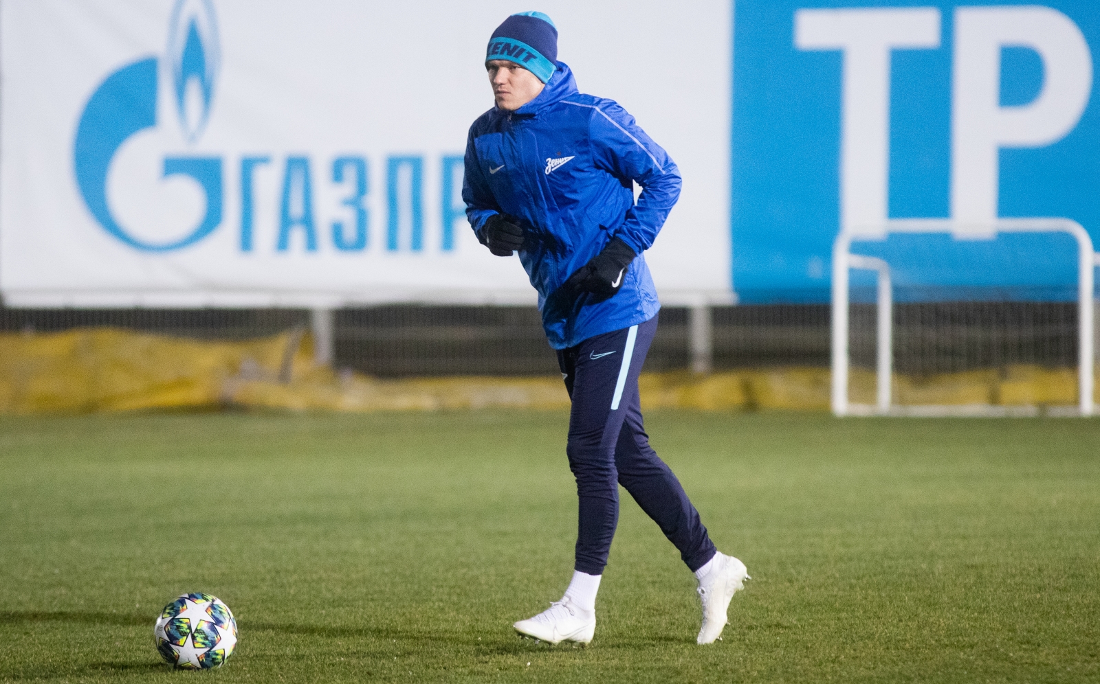 Открытая тренировка «Зенита» перед матчем с «Лионом»