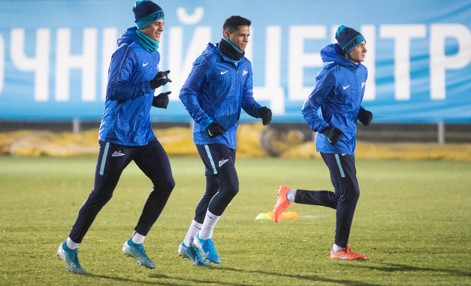 Открытая тренировка «Зенита» перед матчем с «Лионом»