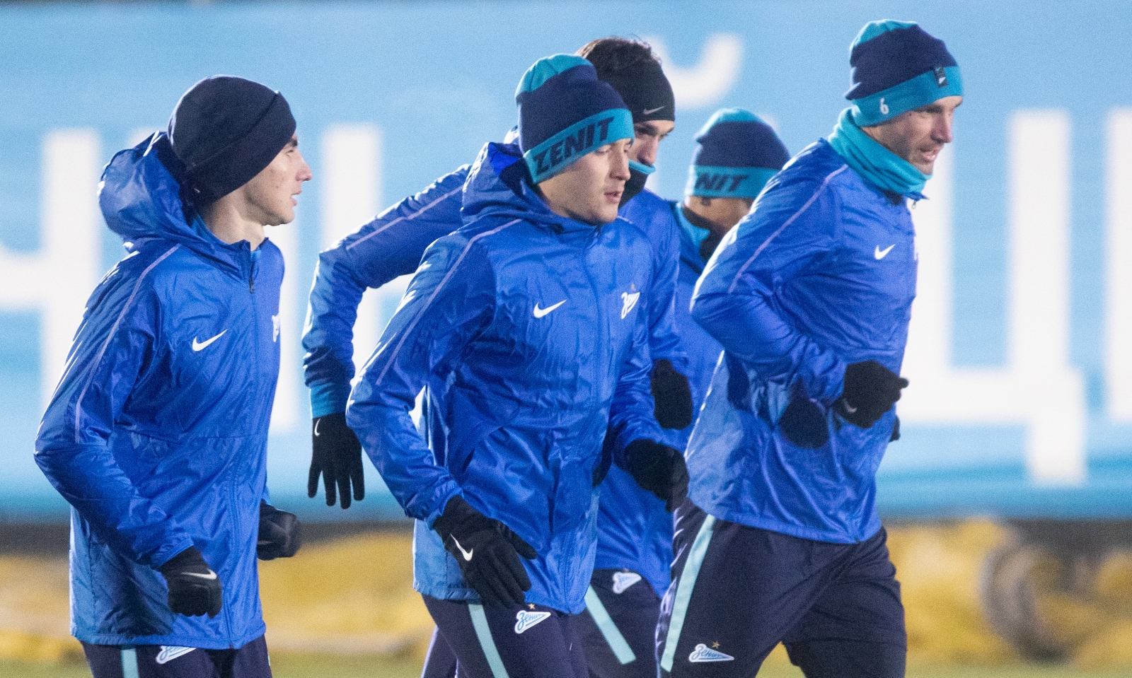 Открытая тренировка «Зенита» перед матчем с «Лионом»