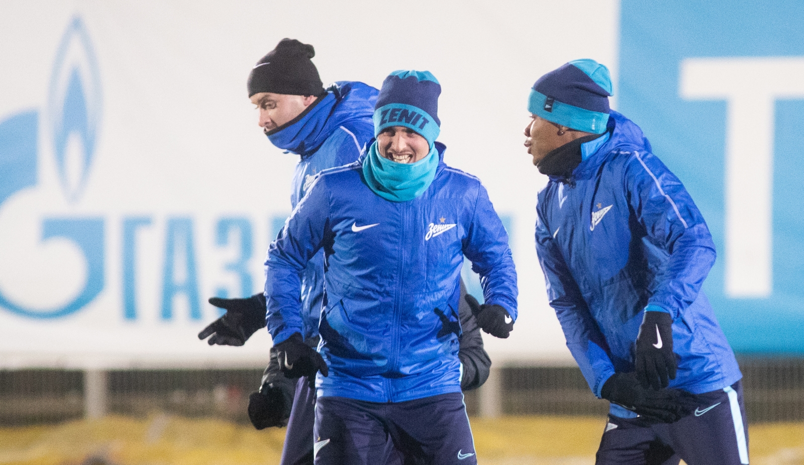 Открытая тренировка «Зенита» перед матчем с «Лионом»