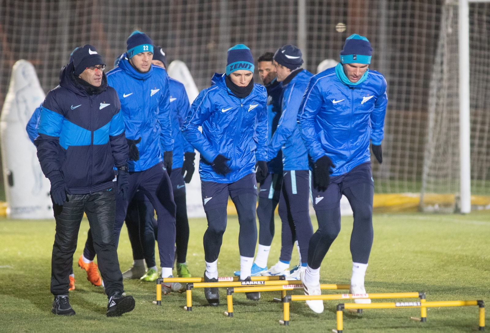 Открытая тренировка «Зенита» перед матчем с «Лионом»