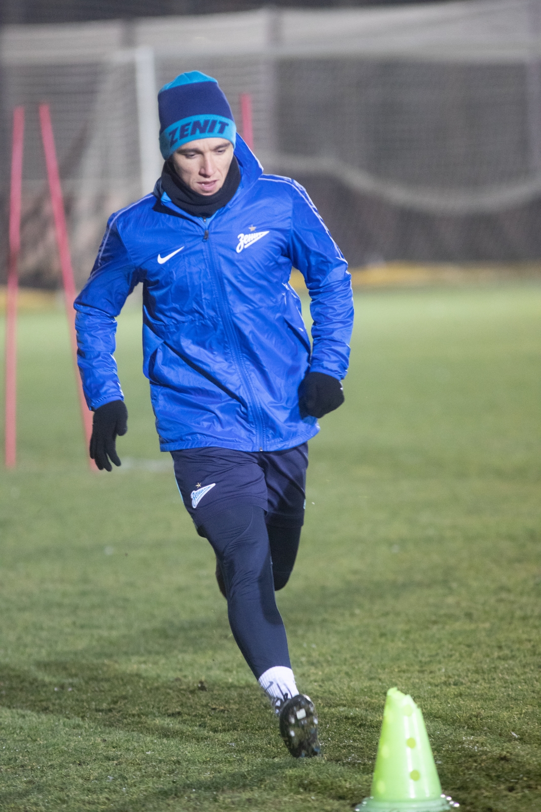 Открытая тренировка «Зенита» перед матчем с «Лионом»