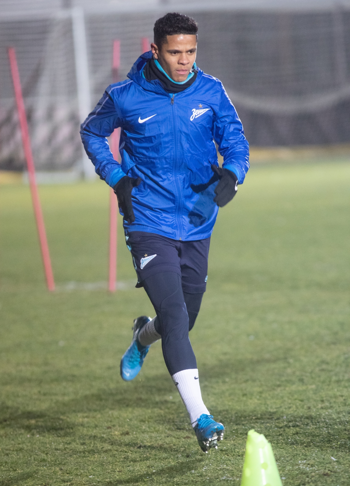 Открытая тренировка «Зенита» перед матчем с «Лионом»