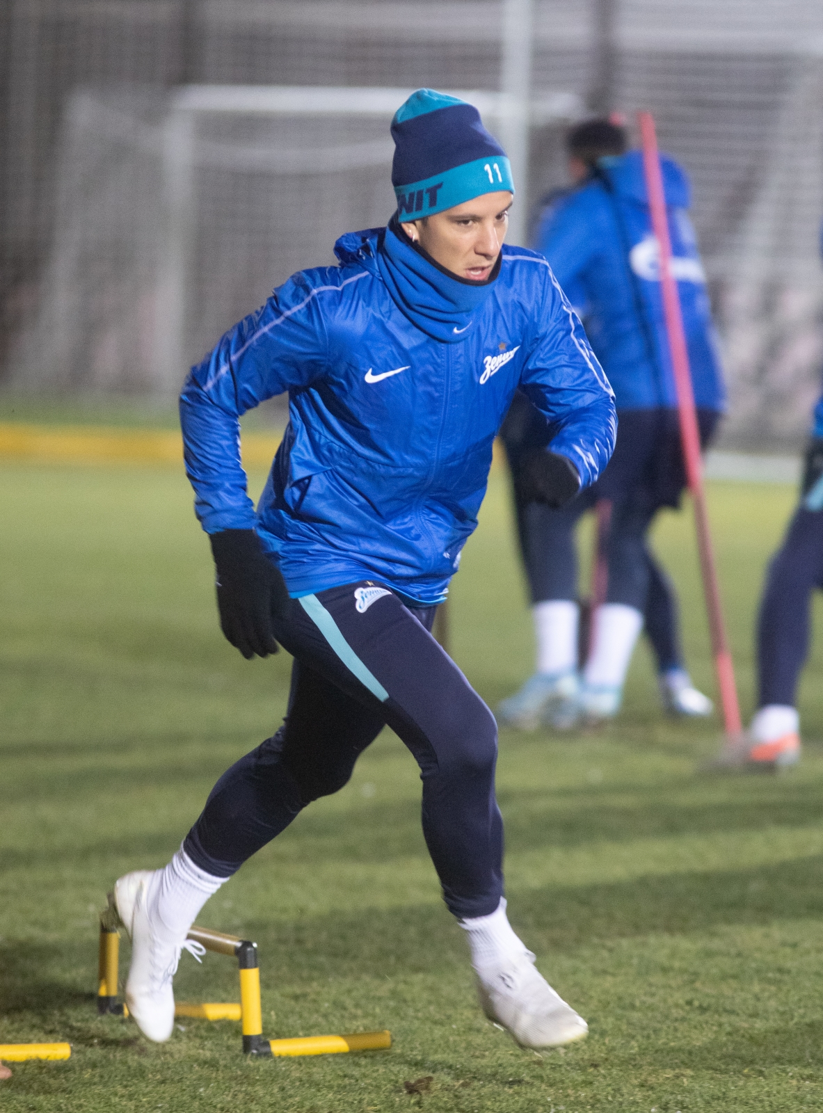 Открытая тренировка «Зенита» перед матчем с «Лионом»