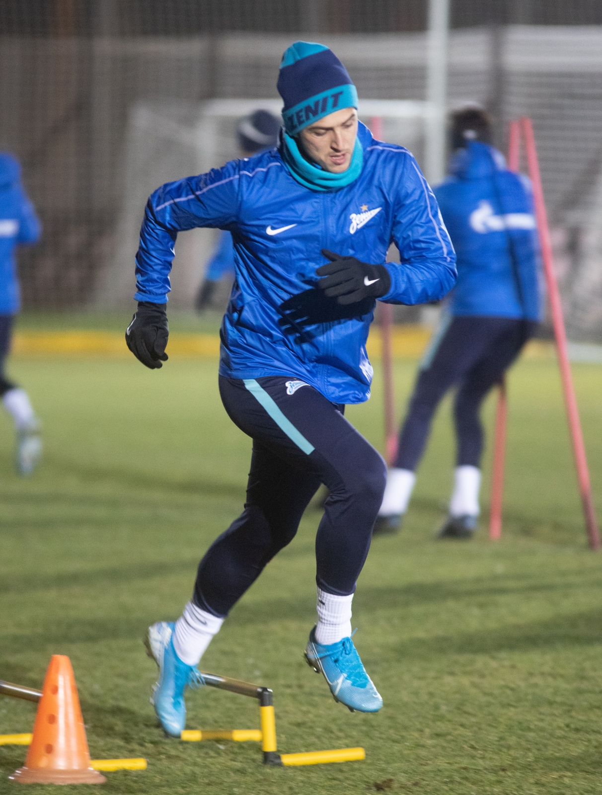 Открытая тренировка «Зенита» перед матчем с «Лионом»