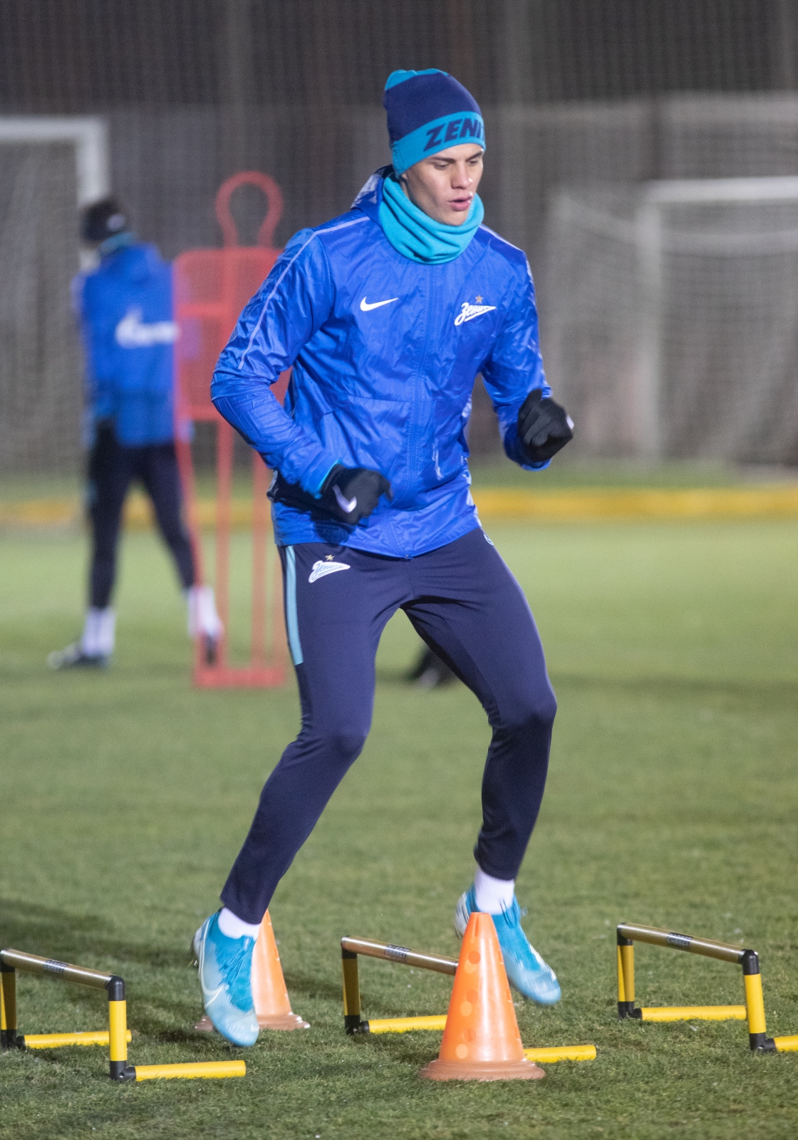 Открытая тренировка «Зенита» перед матчем с «Лионом»