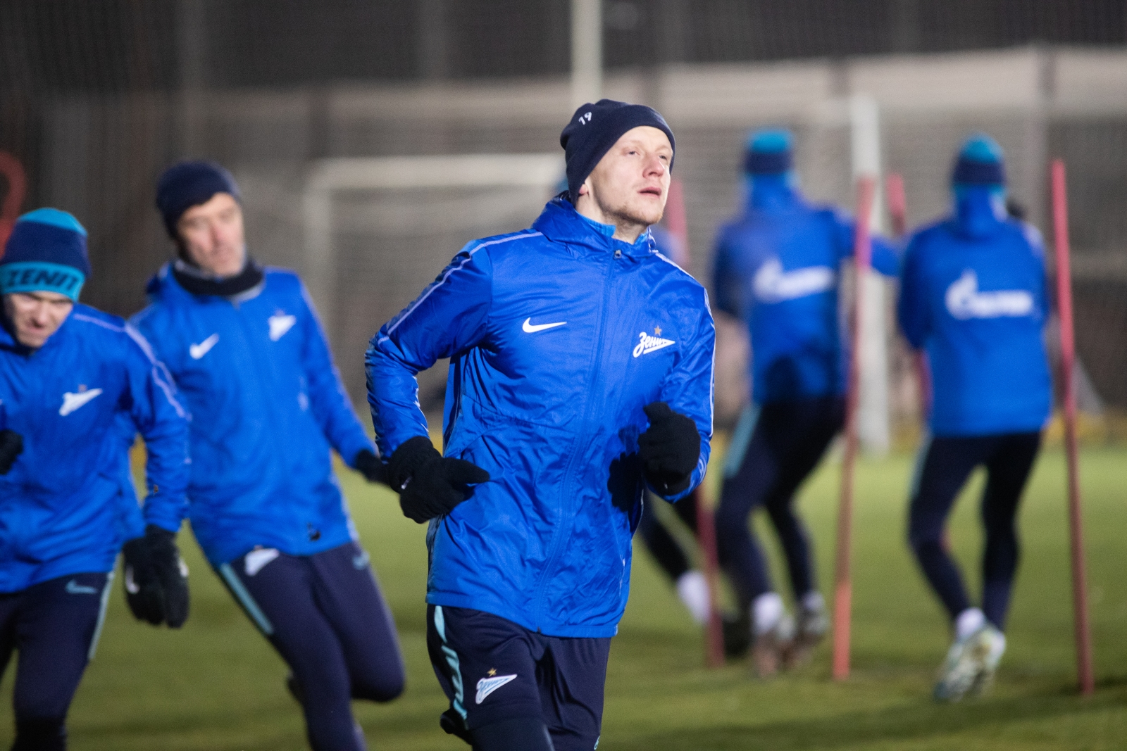 Открытая тренировка «Зенита» перед матчем с «Лионом»