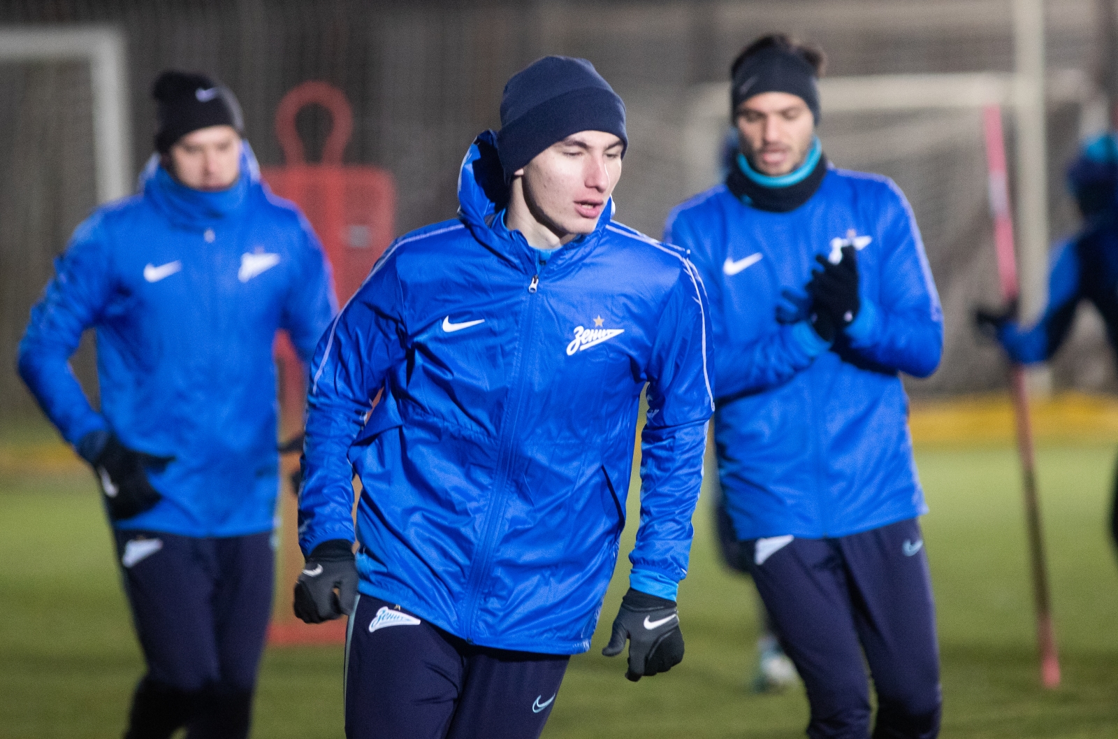 Открытая тренировка «Зенита» перед матчем с «Лионом»