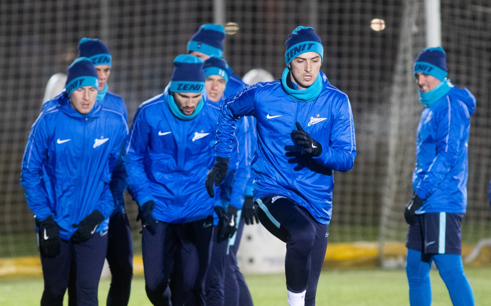 Открытая тренировка «Зенита» перед матчем с «Лионом»