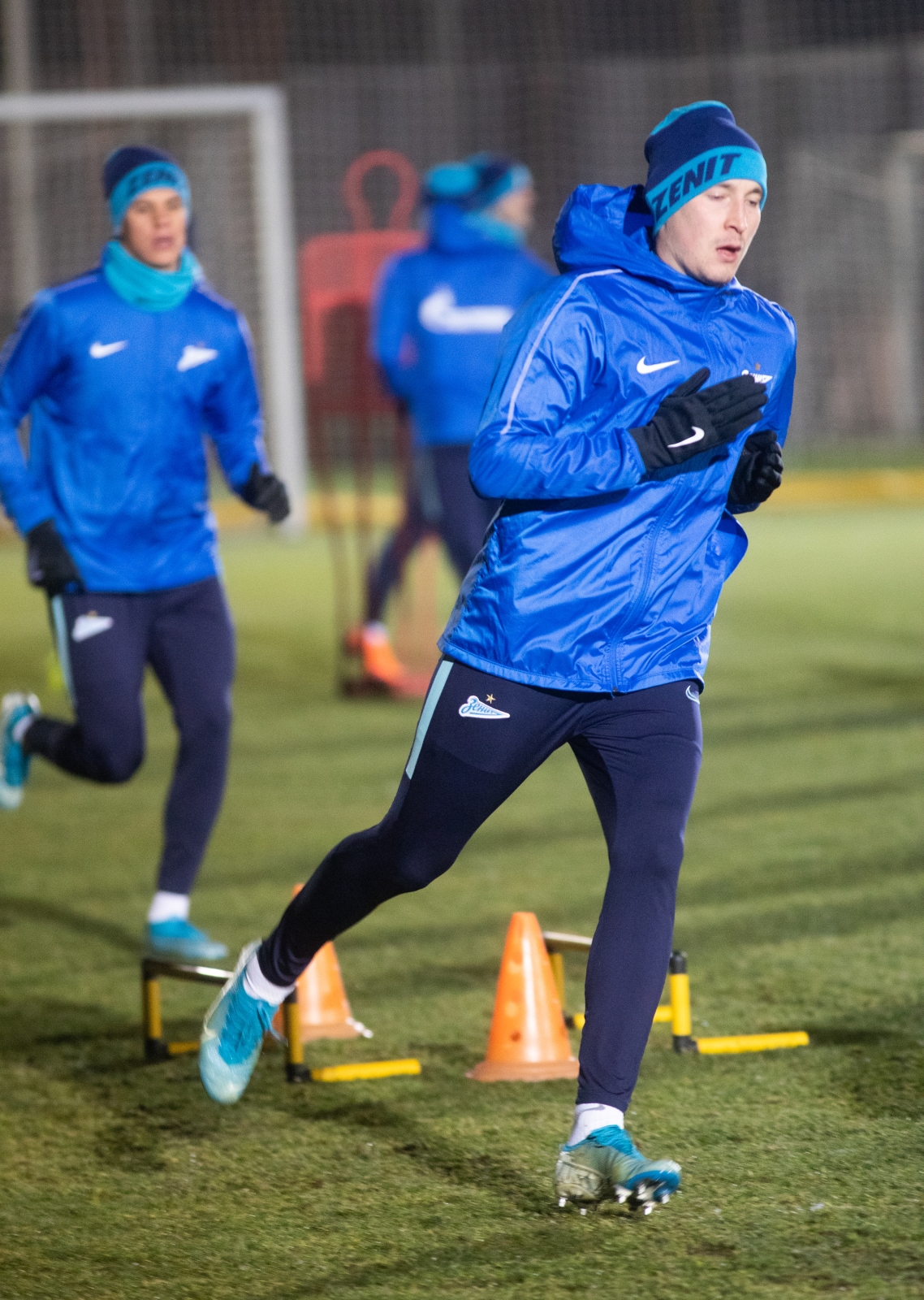 Открытая тренировка «Зенита» перед матчем с «Лионом»