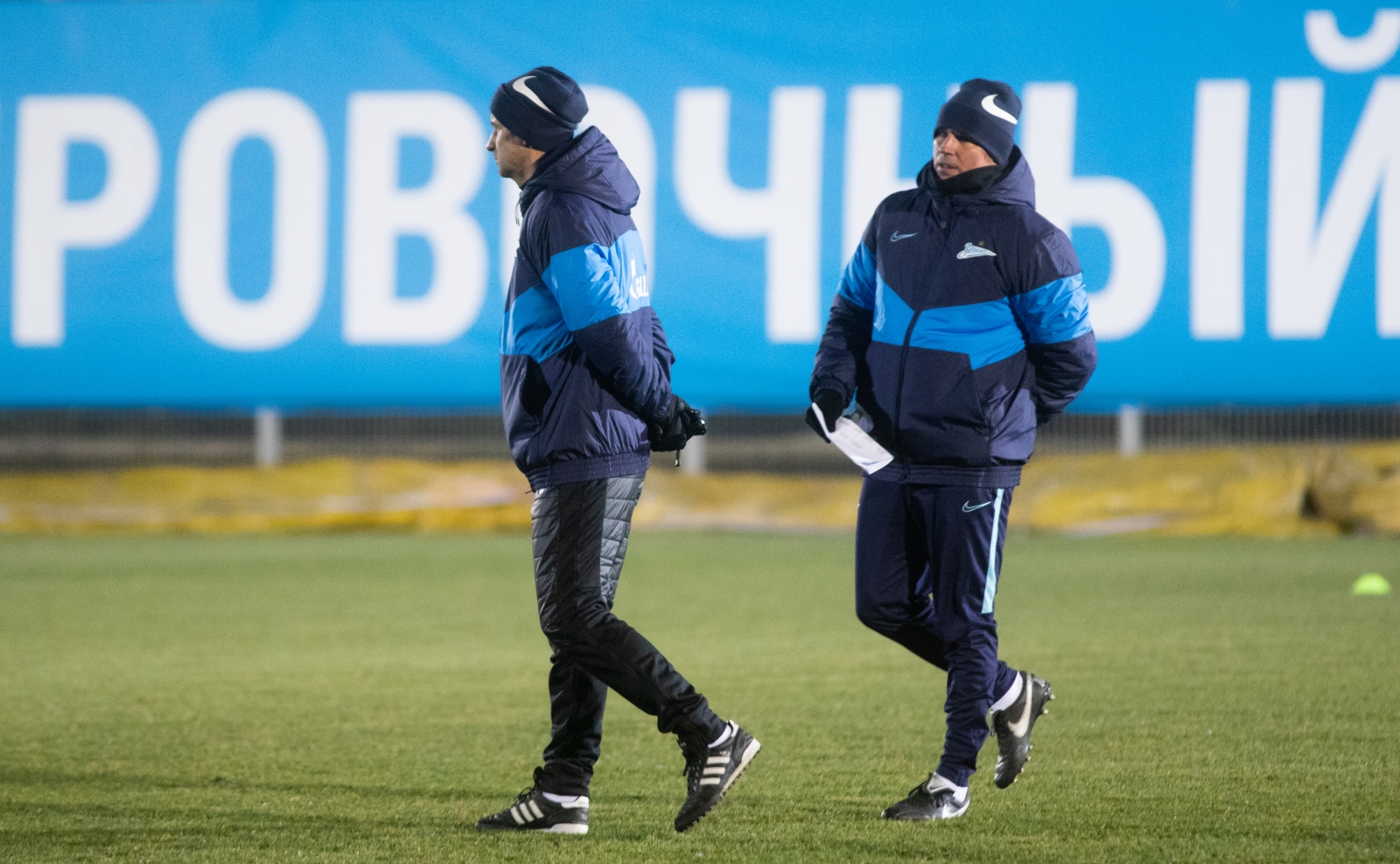 Открытая тренировка «Зенита» перед матчем с «Лионом»