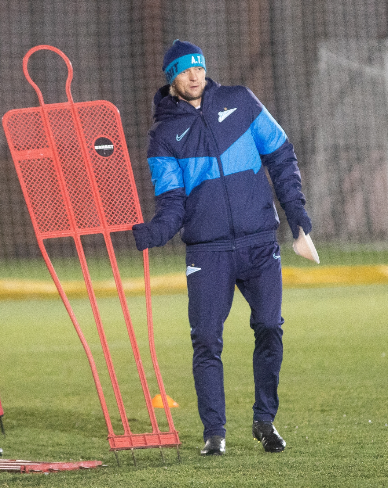 Открытая тренировка «Зенита» перед матчем с «Лионом»