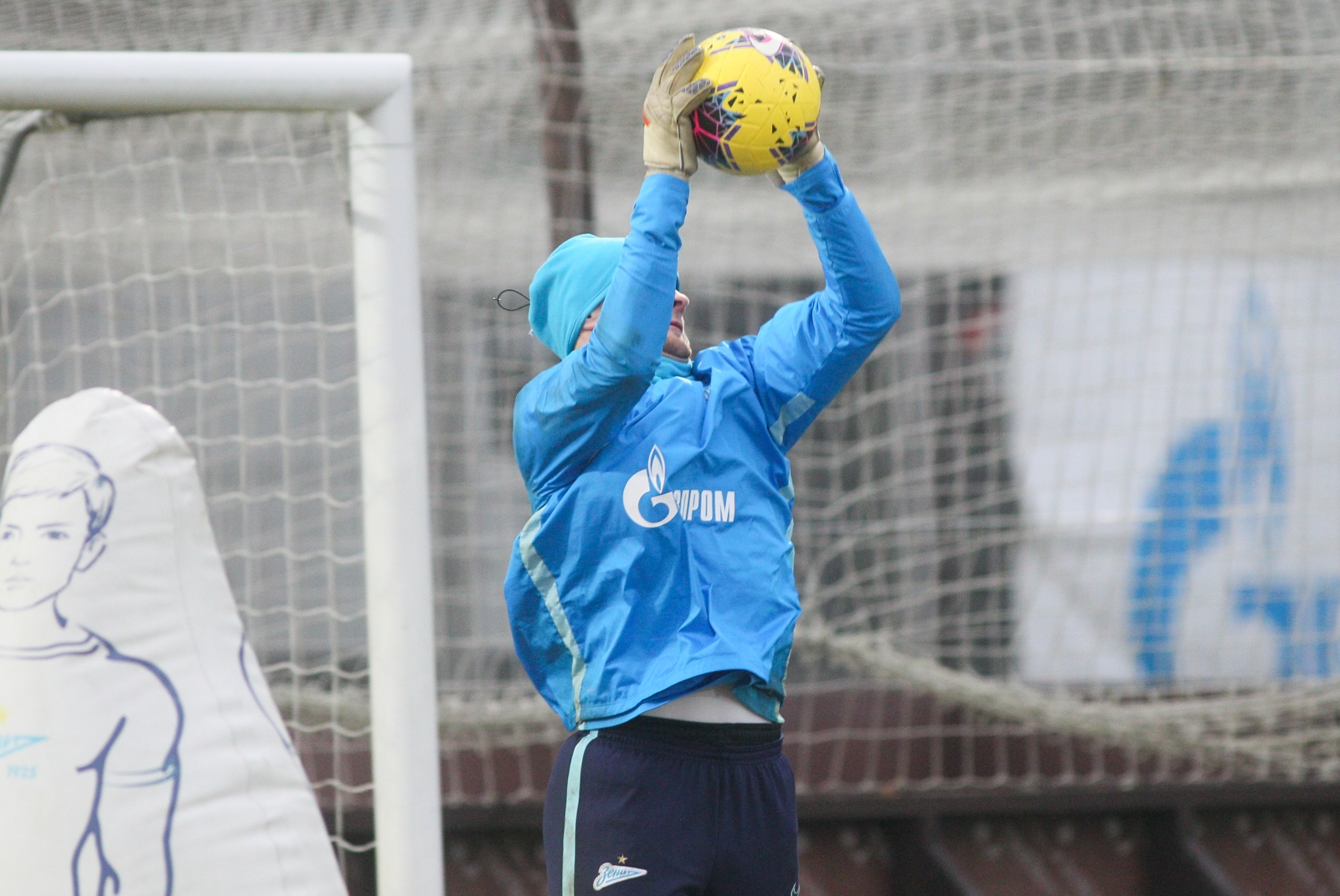 Тренировка «Зенита» перед матчем со «Спартаком»