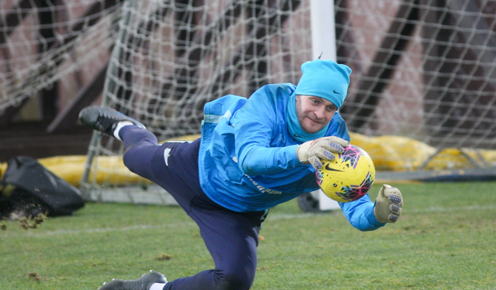 Тренировка «Зенита» перед матчем со «Спартаком»