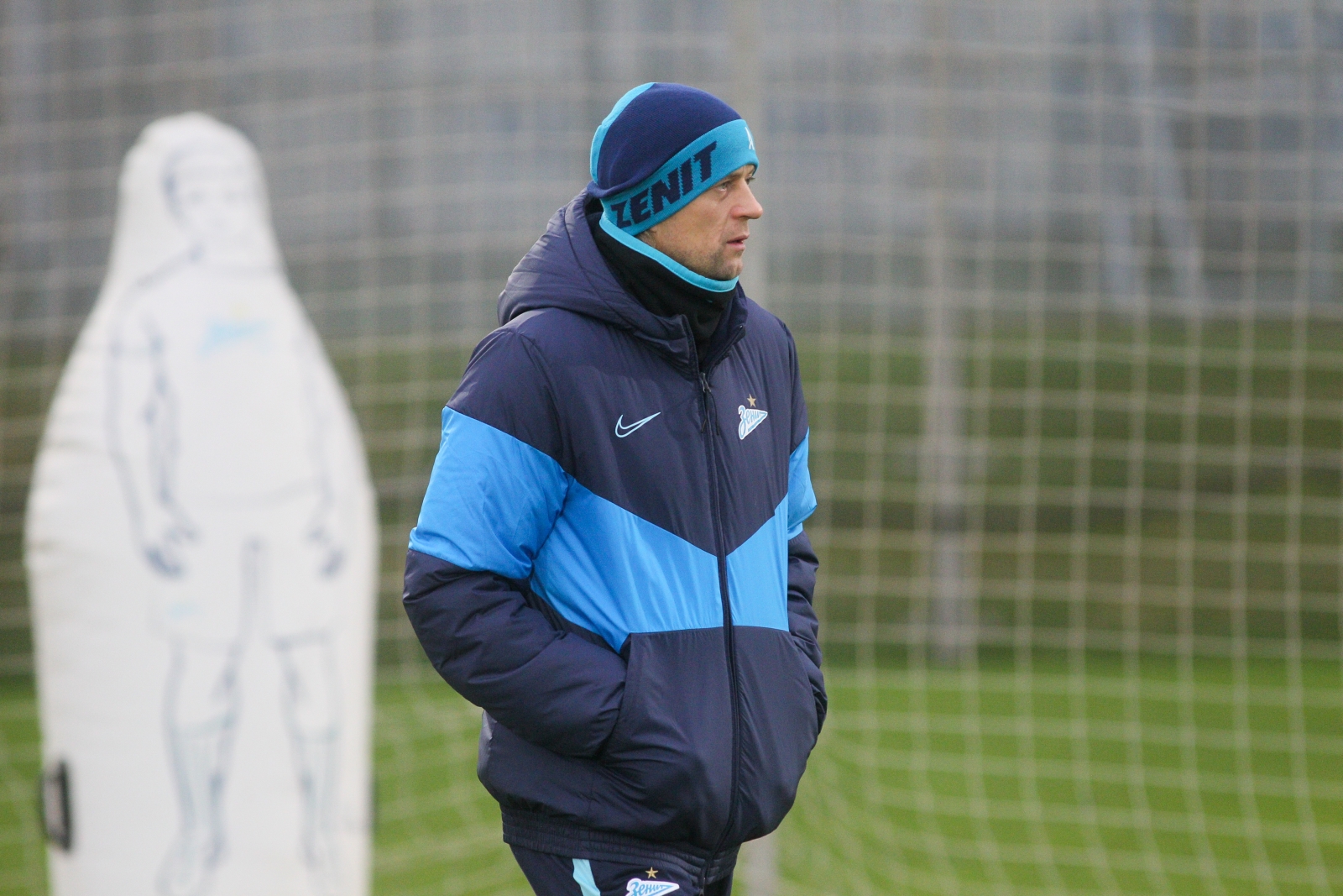 Тренировка «Зенита» перед матчем со «Спартаком»