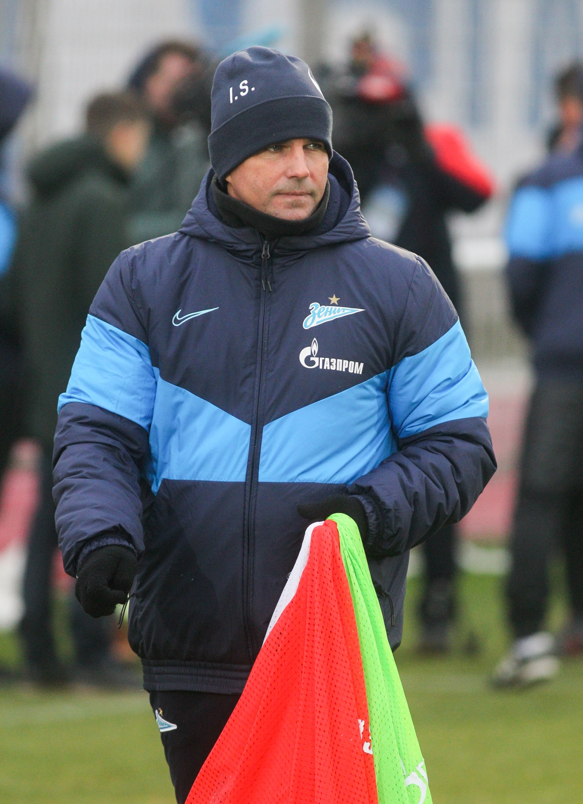 Тренировка «Зенита» перед матчем со «Спартаком»