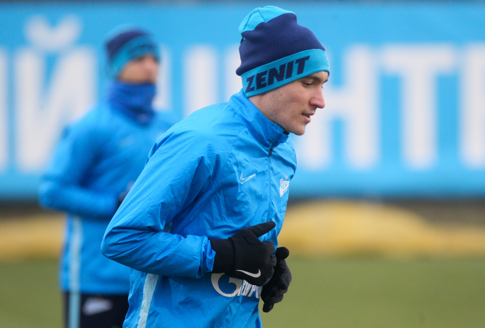 Тренировка «Зенита» перед матчем со «Спартаком»