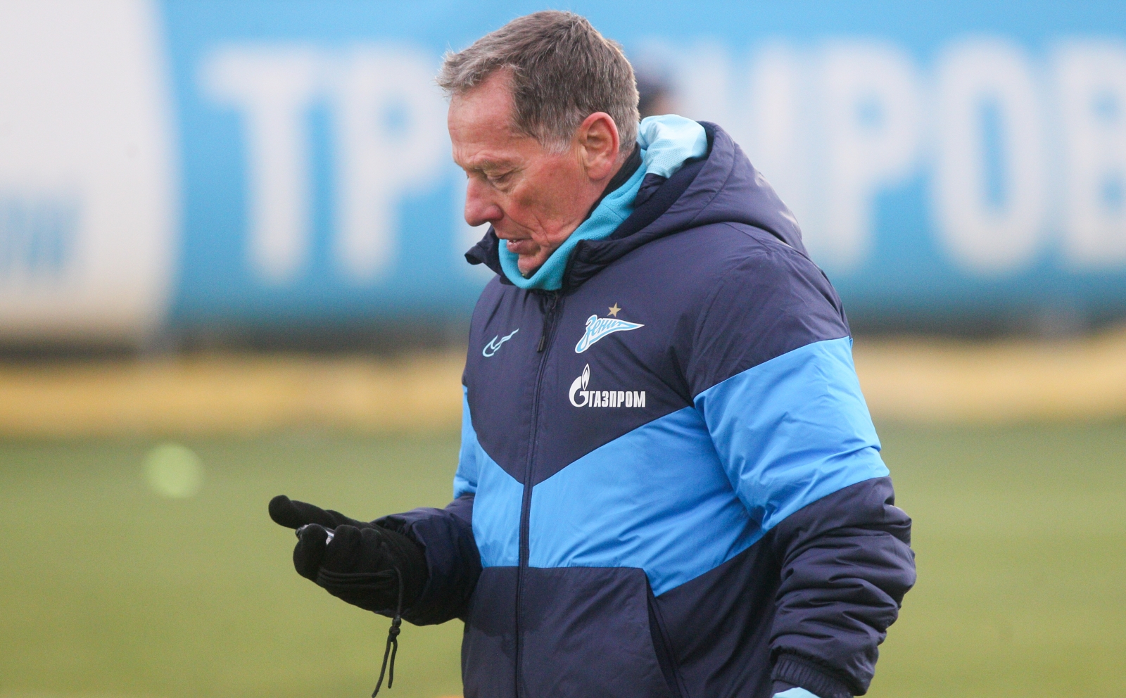 Тренировка «Зенита» перед матчем со «Спартаком»