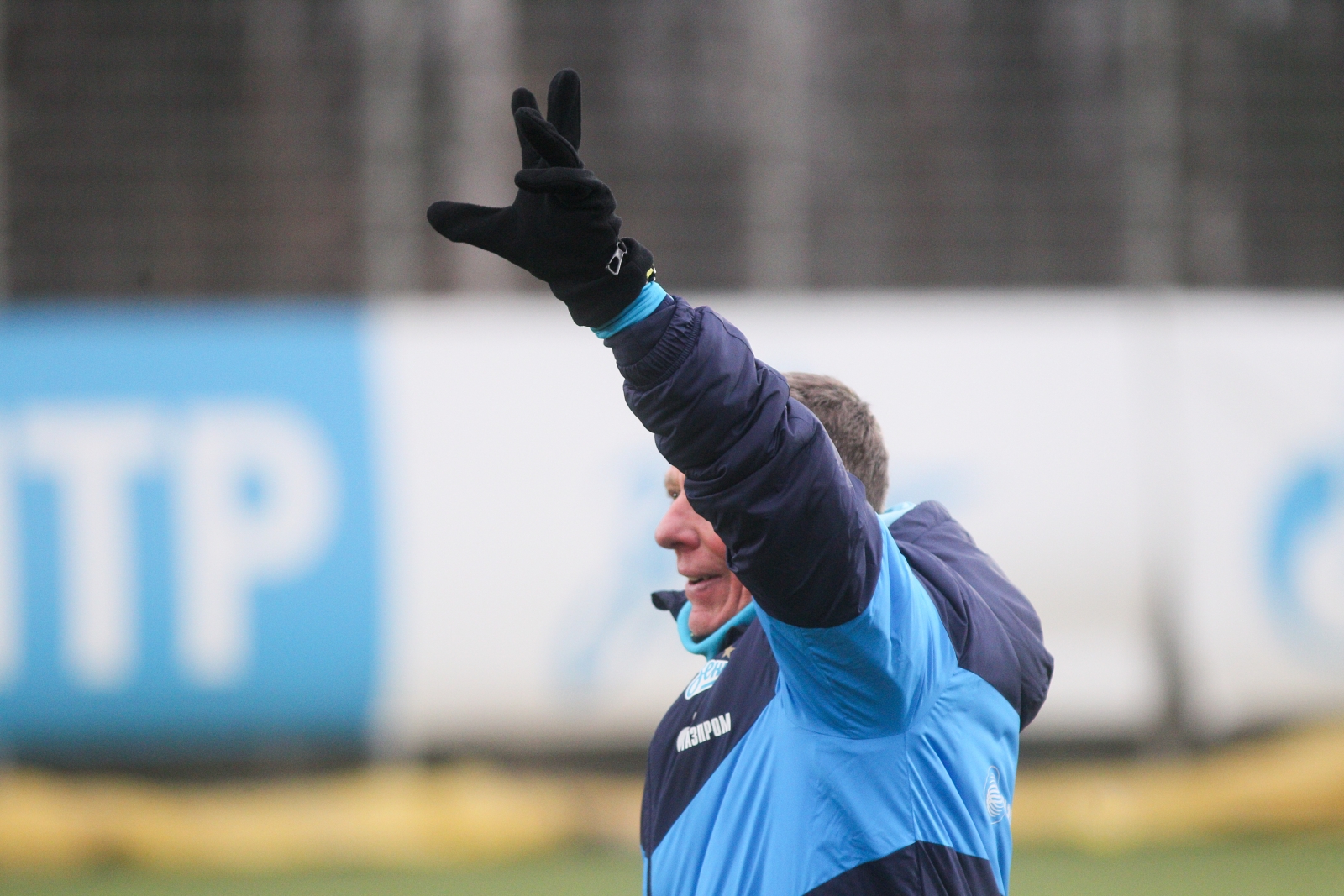 Тренировка «Зенита» перед матчем со «Спартаком»