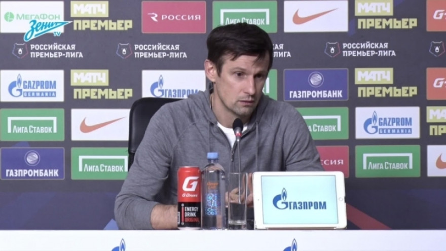 «Зенит-ТВ»: Пресс-конференция Сергея Семака после матча с «Динамо»