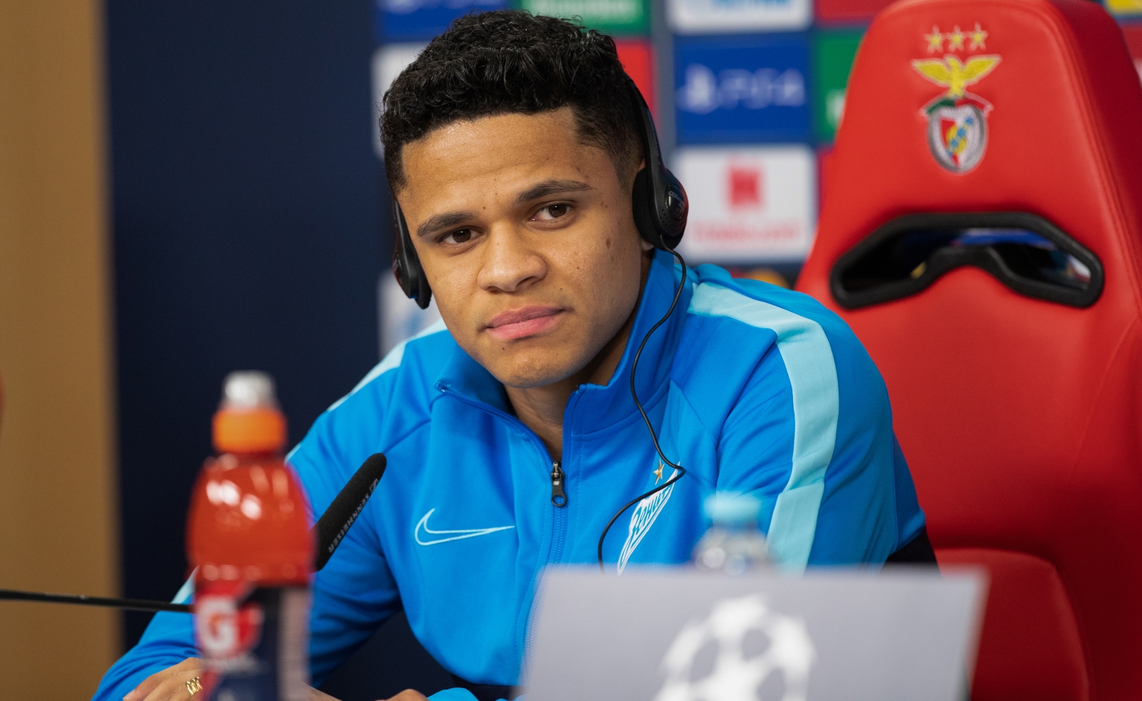 Пресс-конференция «Зенита» перед матчем с  «Бенфикой»