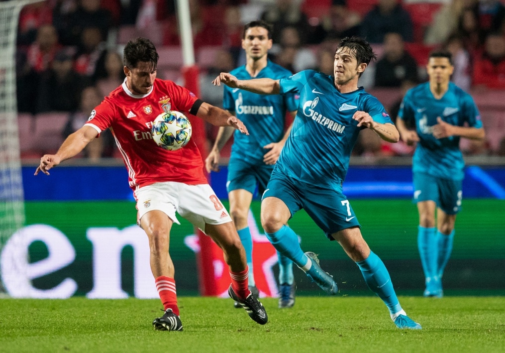 Лига Чемпионов УЕФА 2019/20, «Бенфика» — «Зенит»