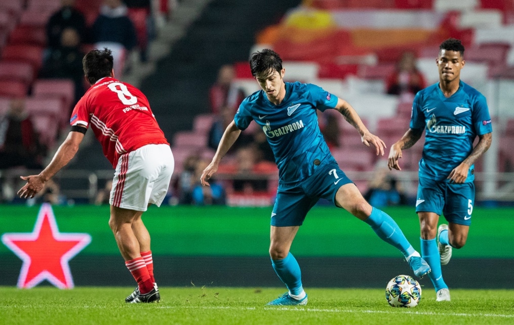 Лига Чемпионов УЕФА 2019/20, «Бенфика» — «Зенит»