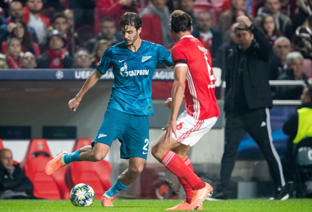 Лига Чемпионов УЕФА 2019/20, «Бенфика» — «Зенит»