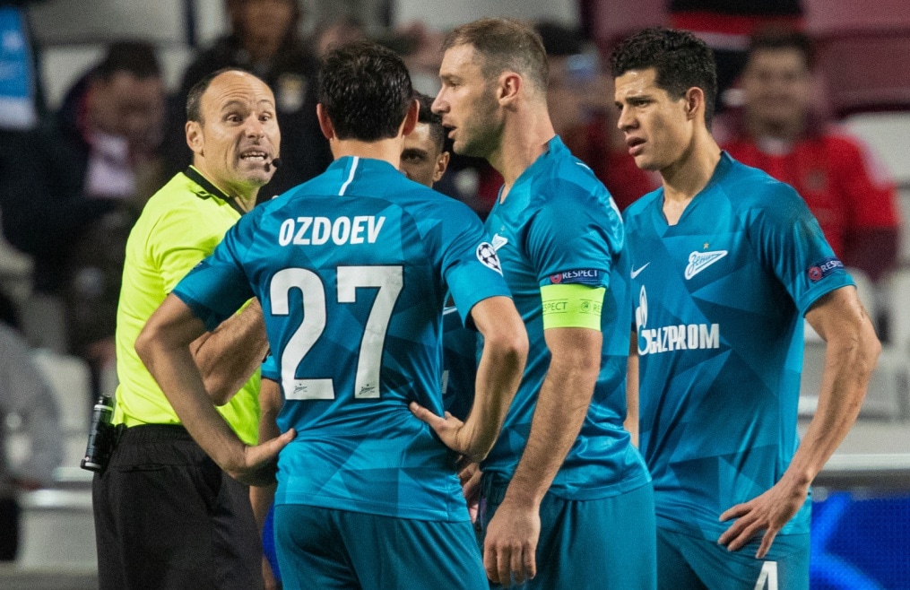 Лига Чемпионов УЕФА 2019/20, «Бенфика» — «Зенит»