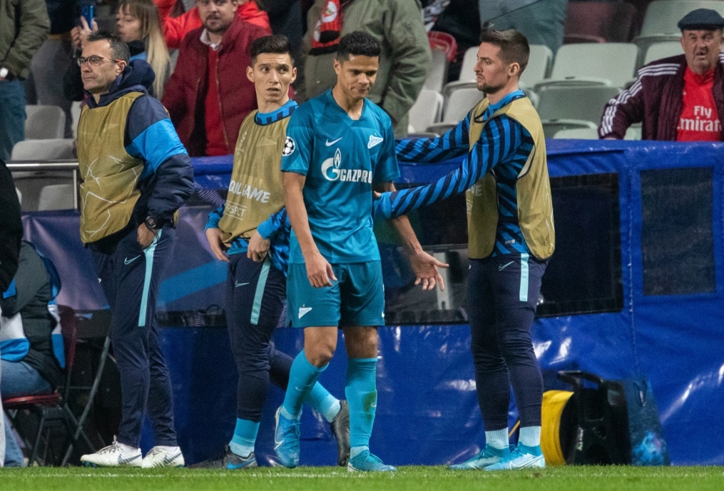 Лига Чемпионов УЕФА 2019/20, «Бенфика» — «Зенит»