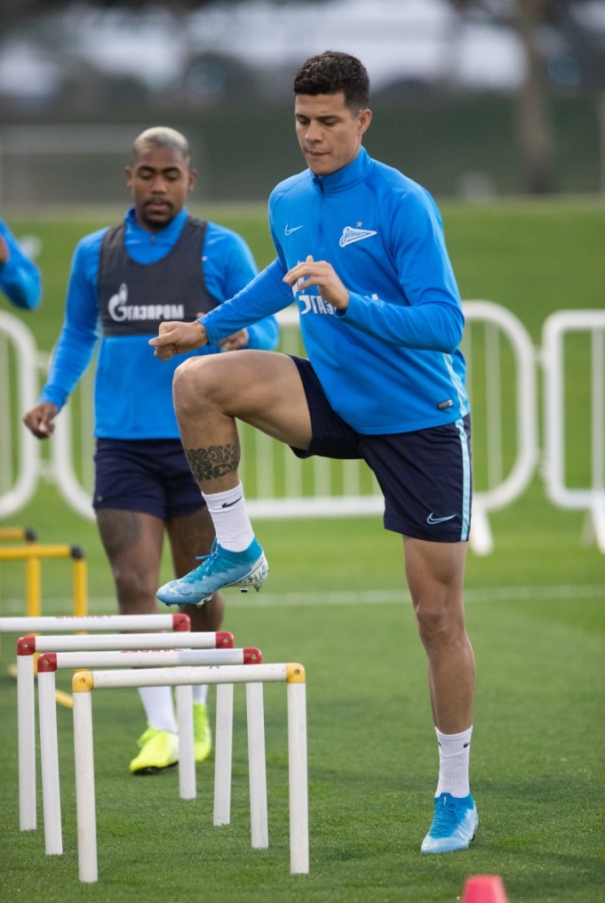 «Газпром»-тренировочные сборы в Катаре: 15 января, вечерняя тренировка