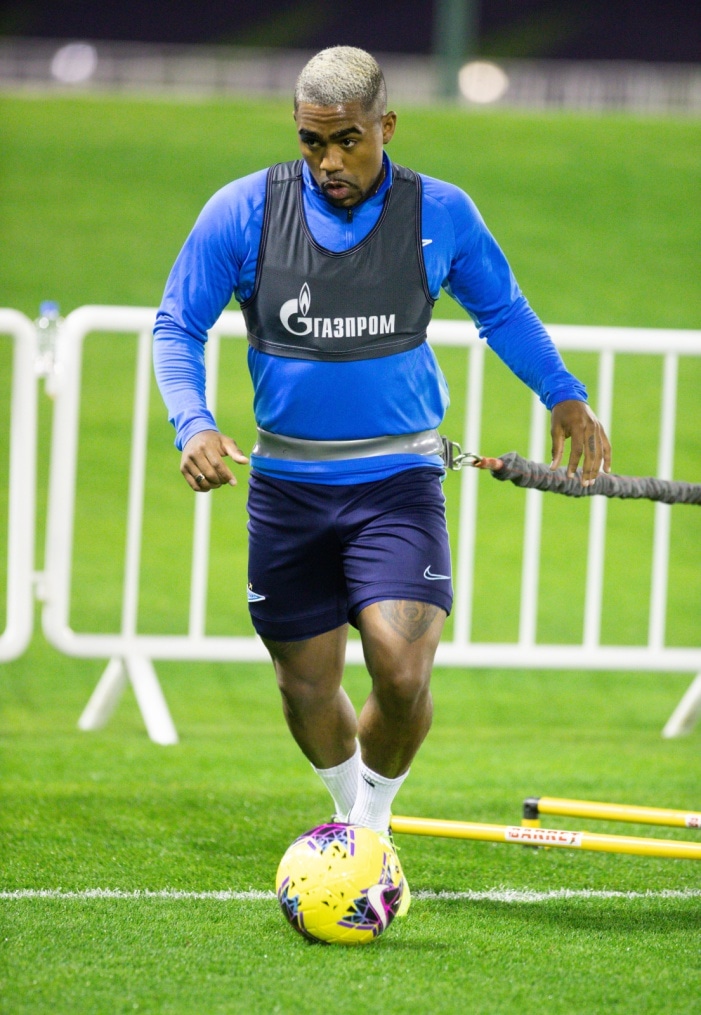 «Газпром»-тренировочные сборы в Катаре: 15 января, вечерняя тренировка